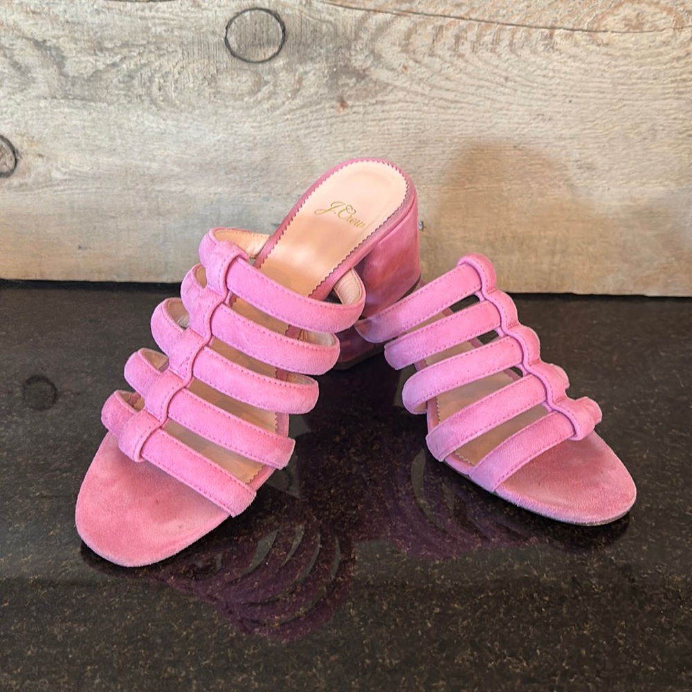 J. Crew Pink Heels